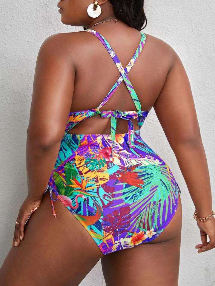 Floral Cutout One-Piece Swimsuit product image 3