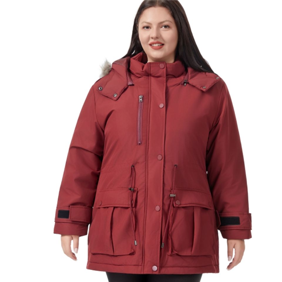 Plus-Size Quilted Winter Jacket product image 2