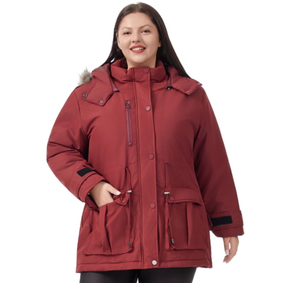Plus-Size Quilted Winter Jacket product image 3