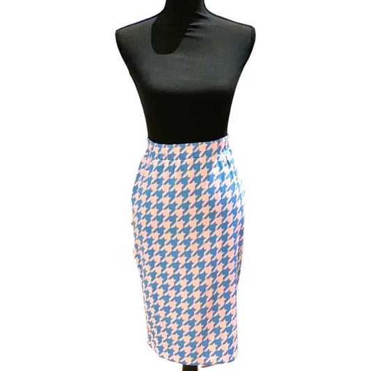 Houndstooth Pencil Skirt product image 1