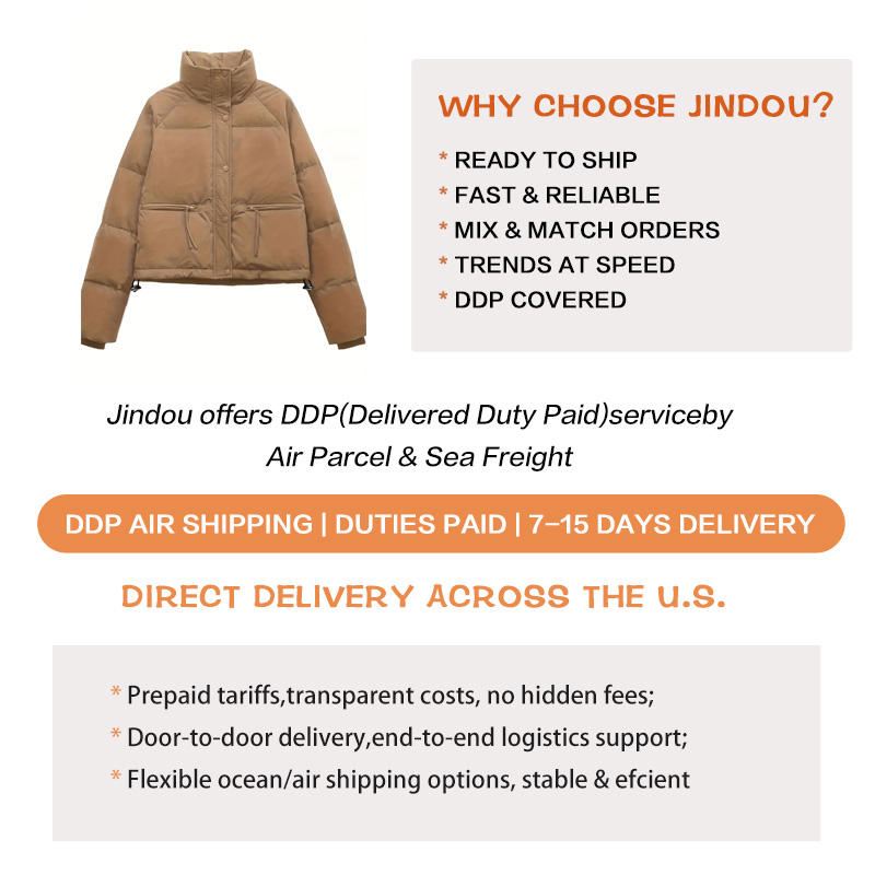 Short Winter Puffer Coat product image 2