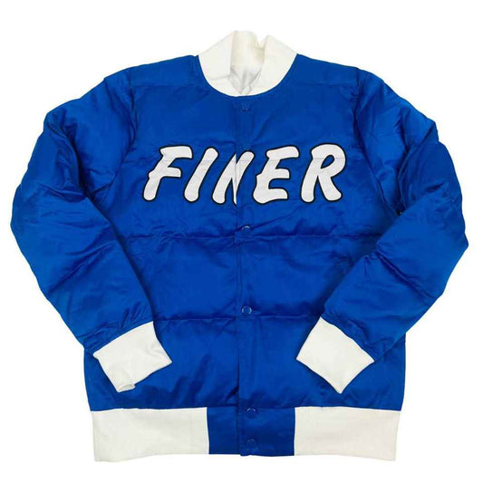 Blue Puffer Coat product image 1